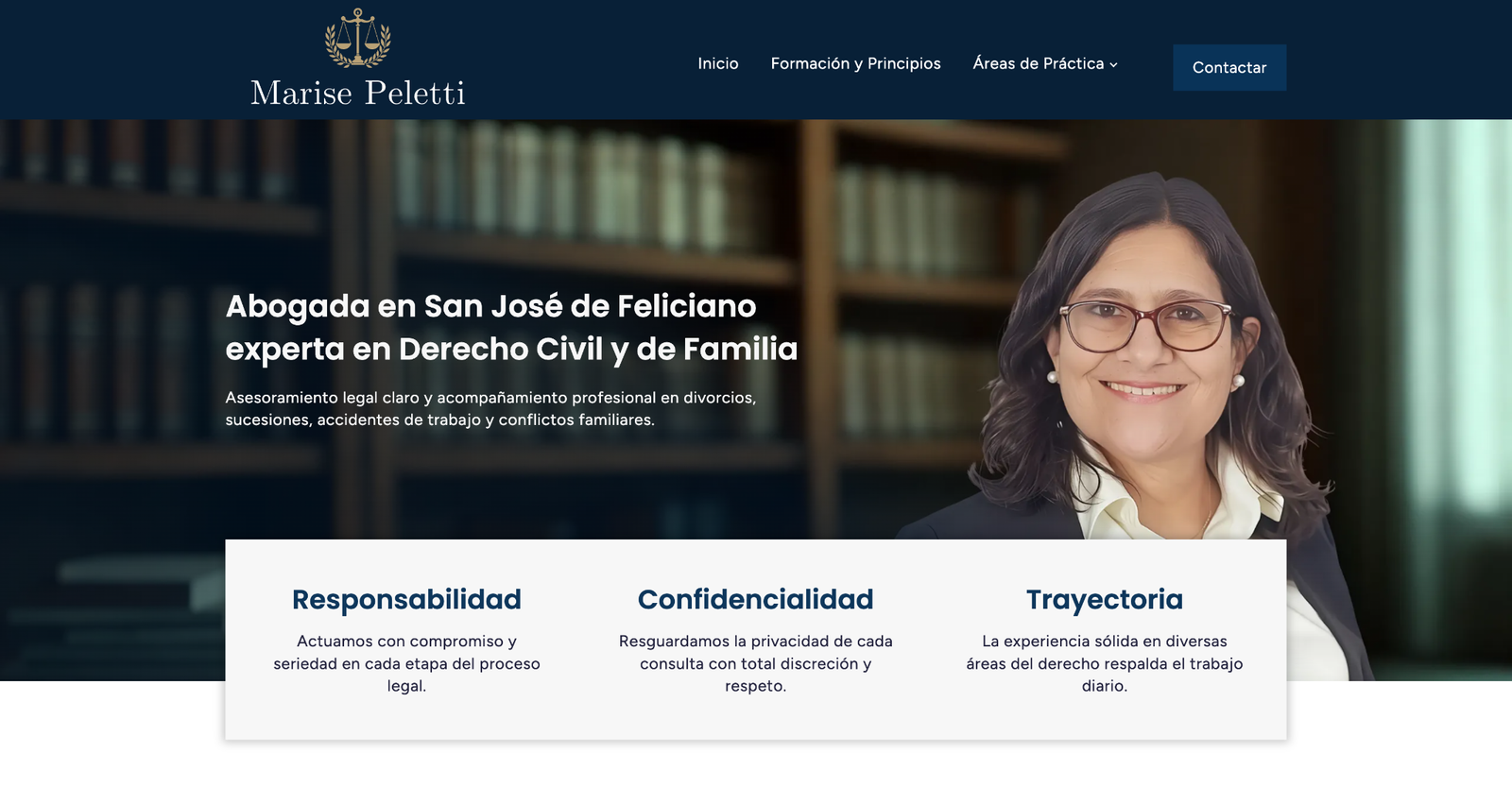Abogada Marise Peletti